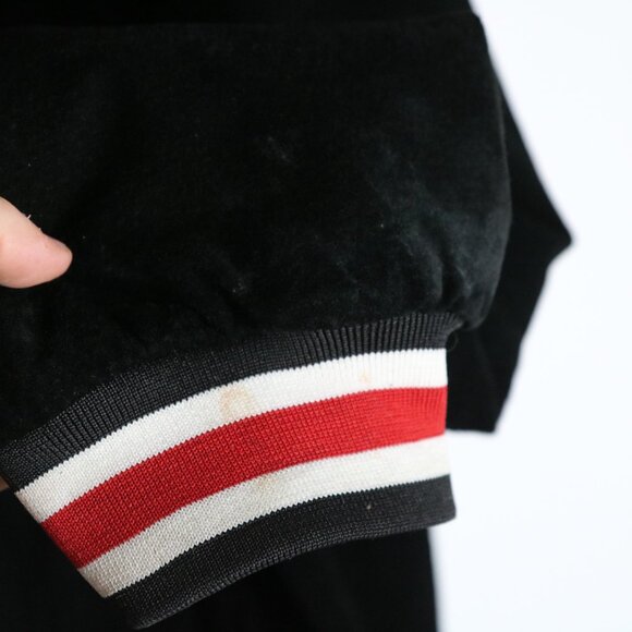 Vintage Spotlight Detroit Red Wings Hockey Suede Bomber Jacket Mens NHL Logo - Picture 6 of 8